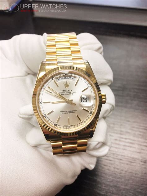 rolex day date president 118238 full gold|rolex 118238 vs 128238.